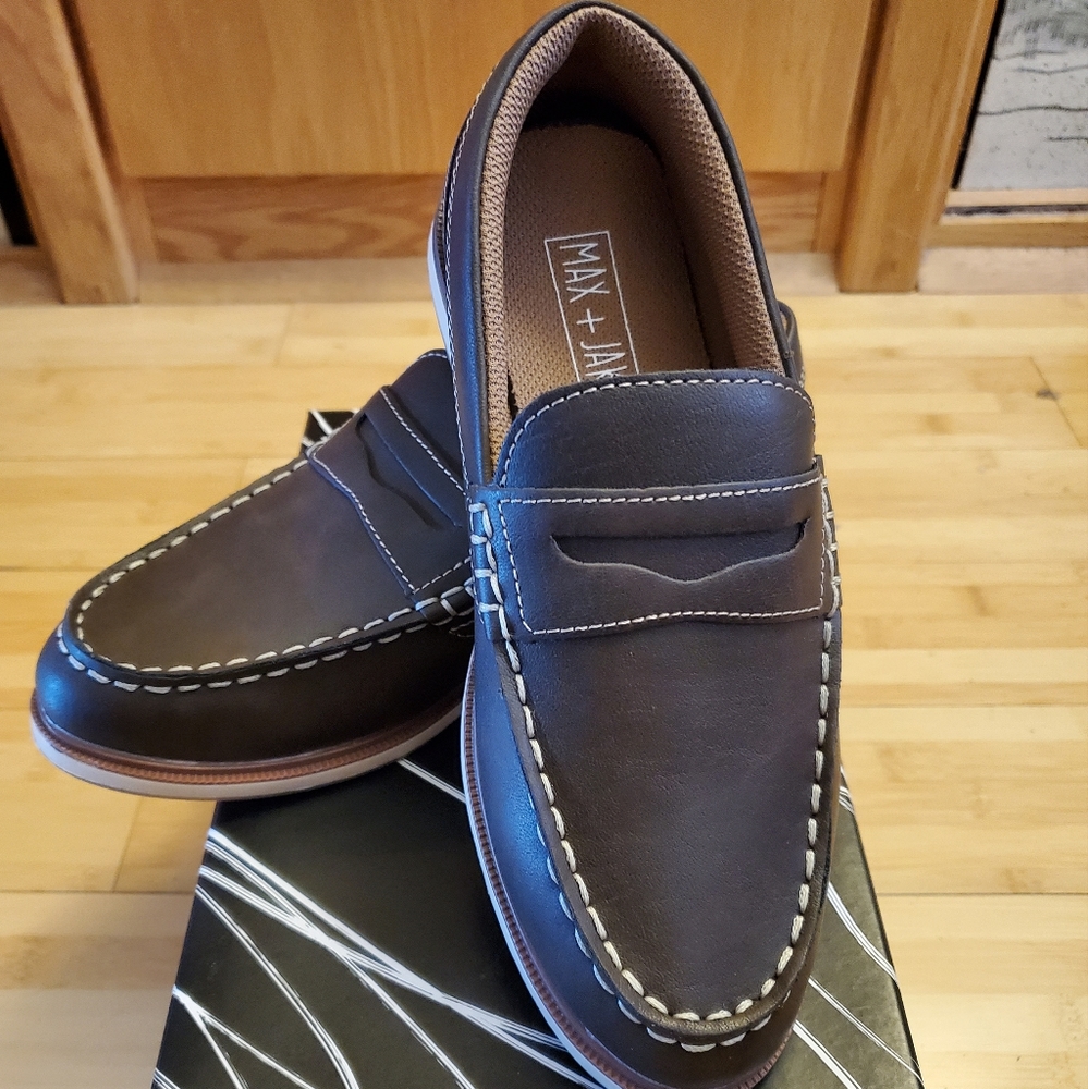 Max+Jake dark brown loafers